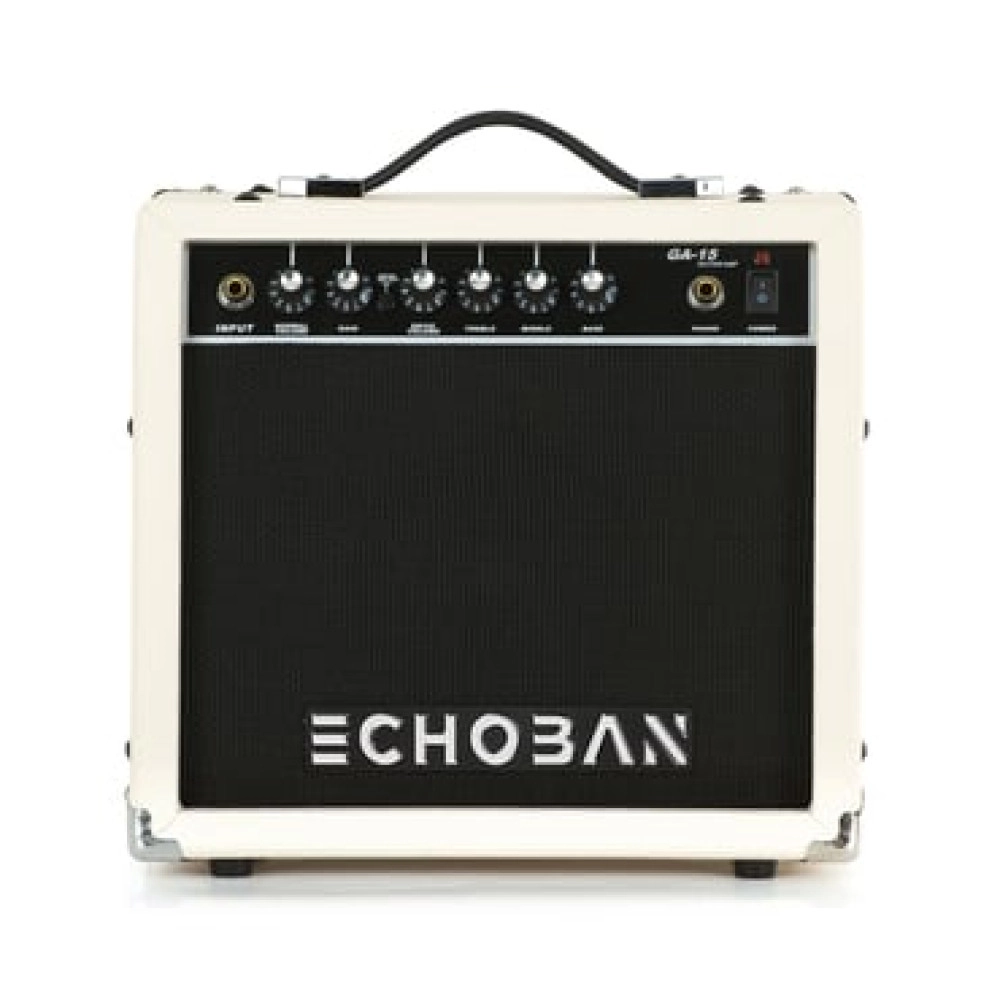 Echoban GA15 15 Watt Beyaz Gitar Amfisi