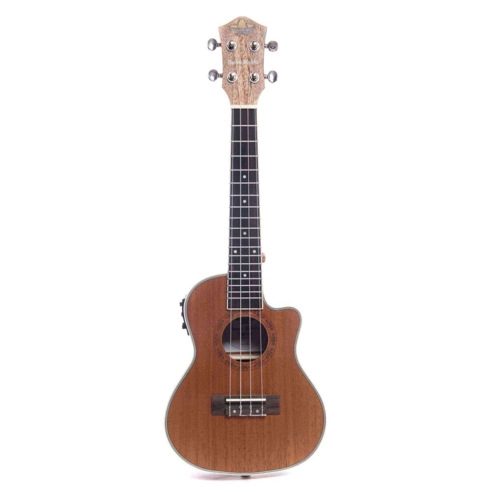 Havana HK-66EQ Elektro Concert Ukulele- Maun