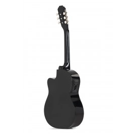 Miguel Artegas MAG65CEBK Siyah Elektro Klasik Gitar