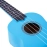 Puka UK21-BL Soprano Mavi Ukulele