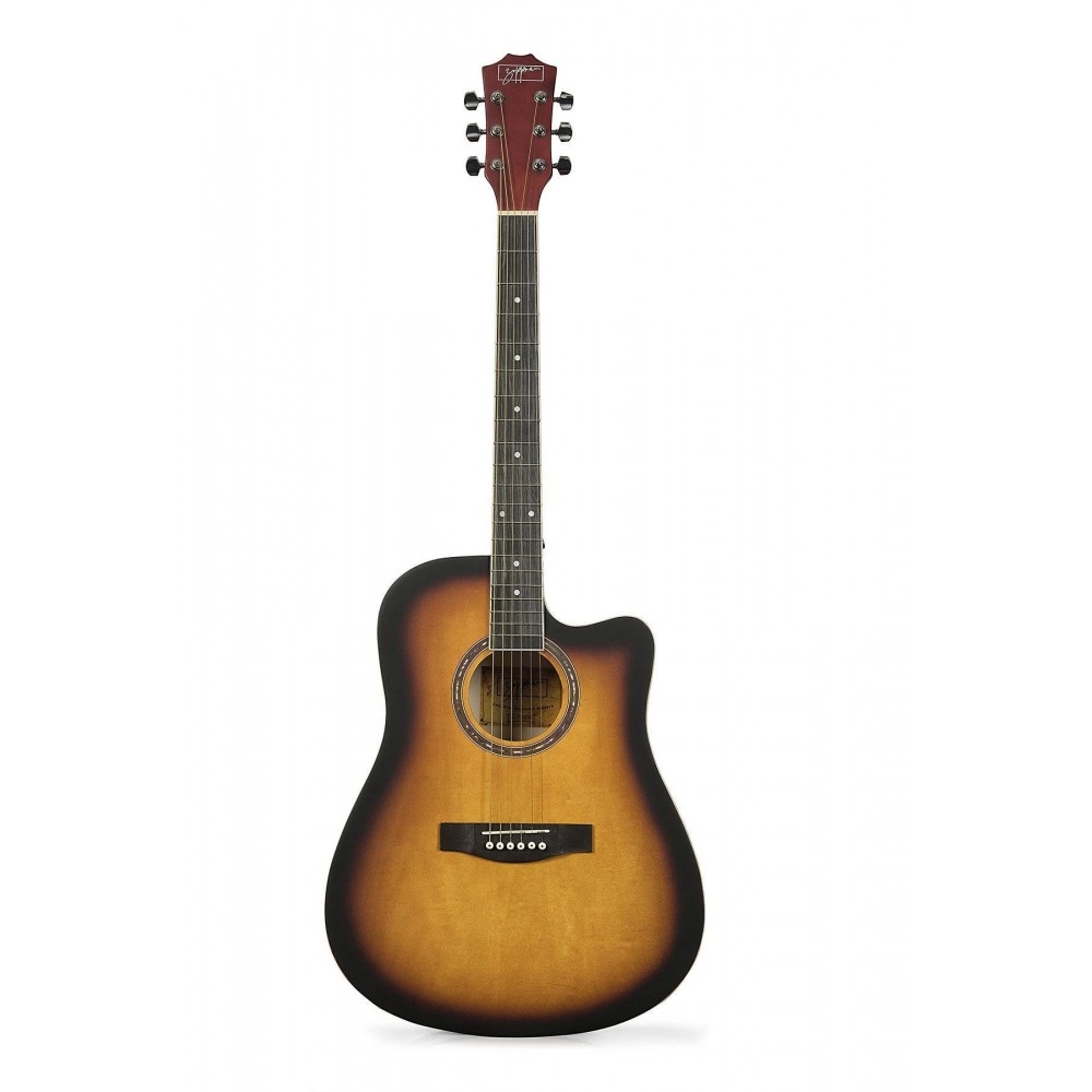 Zoppran ACZP100SB Sunburst Akustik Gitar
