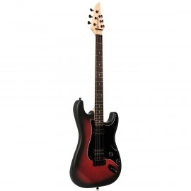 Zoppran Carneville Black Diamond Series BD100RB Kırmızı Elektro Gitar