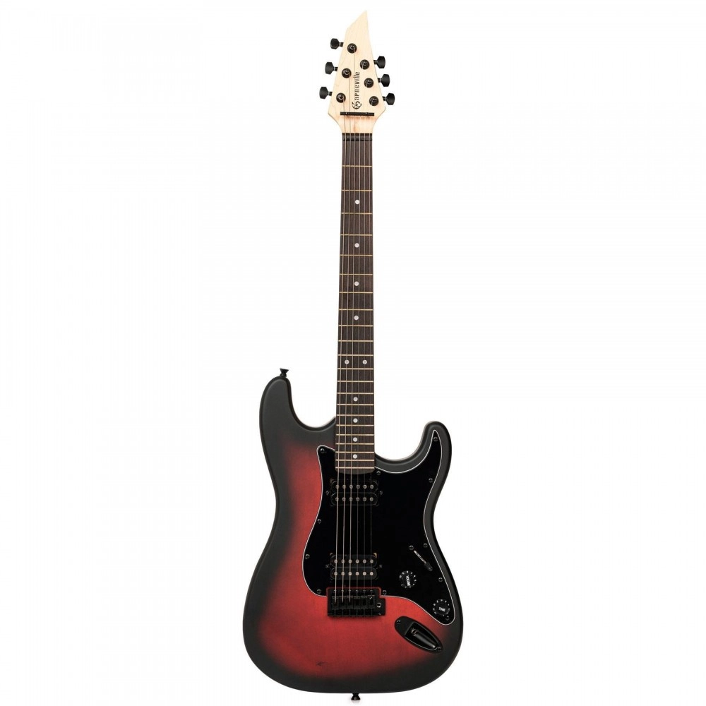 Zoppran Carneville Black Diamond Series BD100RB Kırmızı Elektro Gitar