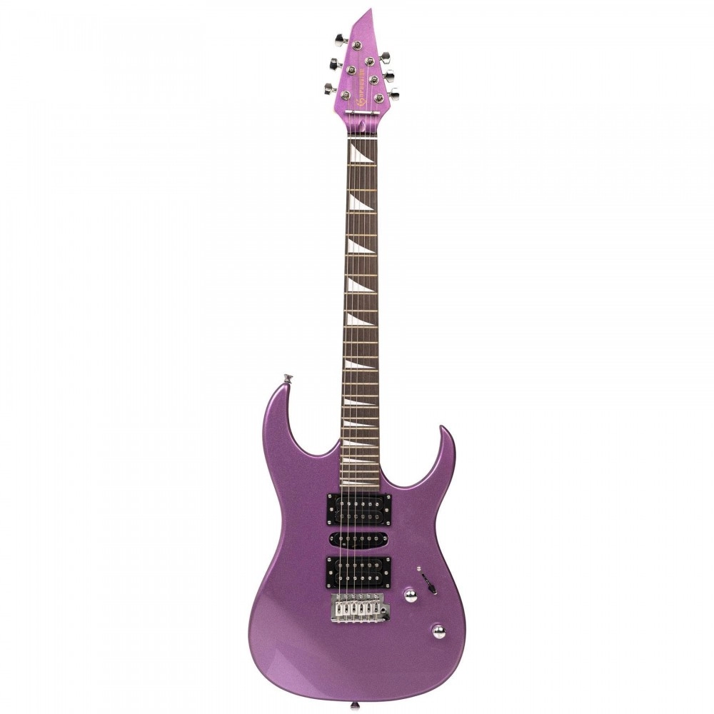 Zoppran Carneville Black Diamond Series BD200PP Mor Elektro Gitar